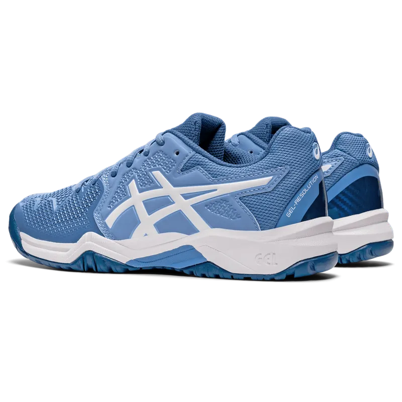 Asics GEL-RESOLUTION 8 GS Blue Harmony/White (1044A018.404)