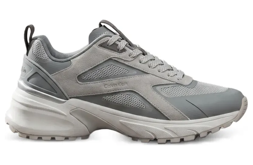 Calvin Klein Sneakers mit Mesh-Einsätzen – Grau (HW0HW03107P0P)