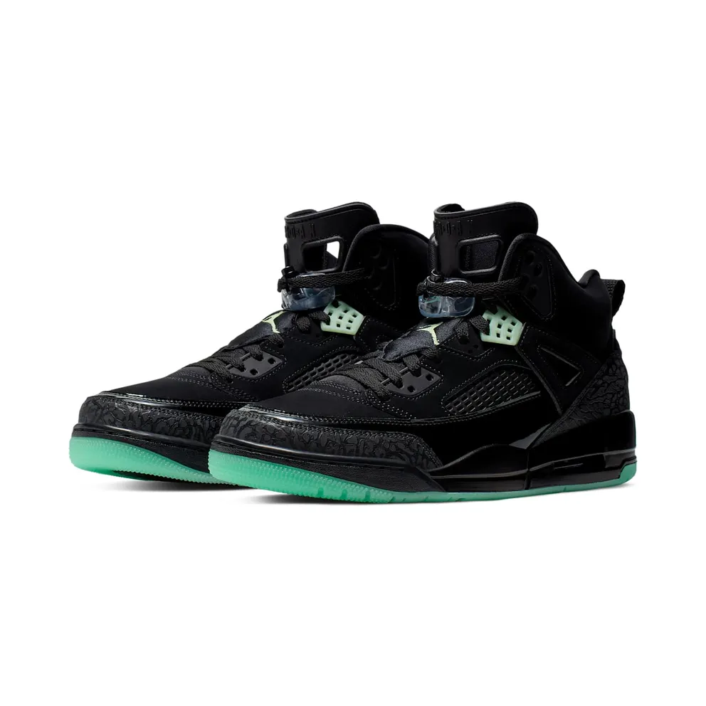 Jordan Spizike Black Green Glow Black/Anthracite-Green Glow (315371-032)