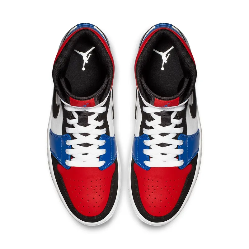Air Jordan Nike AJ I 1 Mid Retro ‘Top Three’ (554724-124)