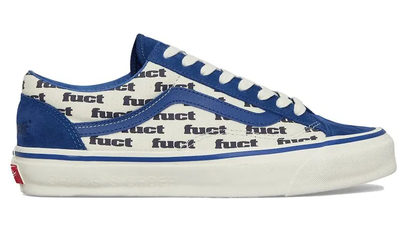 Vans Old Skool Reissue 36 LX FUCT x Slam Jam Blue Marshmallow (VN000NBKSVI1)