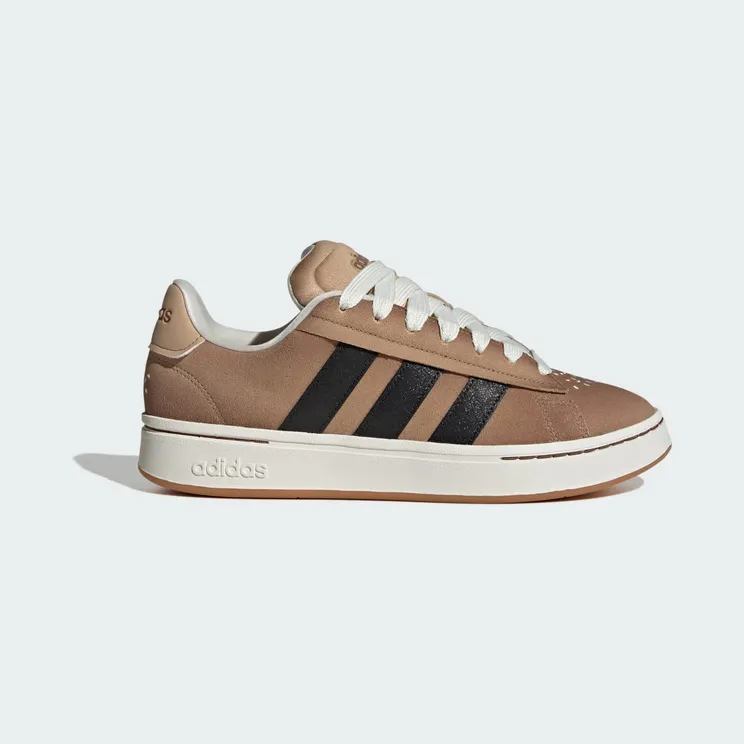 adidas Grand Court Alpha 00s Warm Sandstone Black Off White (HQ0245)
