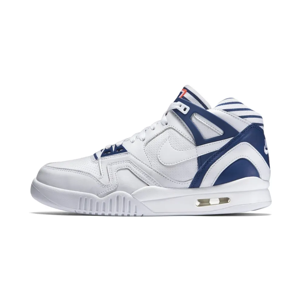 Nike Air Tech Challenge II Pinstripe White/White-Gym Blue-Bright Crimson (725157-100)