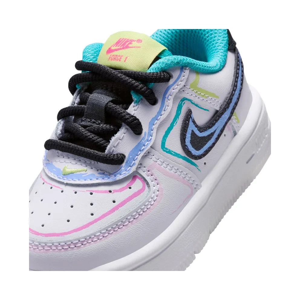 Nike Force 1 Low White Hyper Pink Dusty Cactus (IR1822-100)