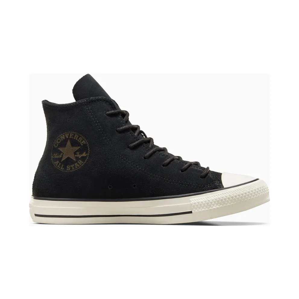 Converse Chuck Taylor All Star Mono Suede Black Black/ White (A04637C)