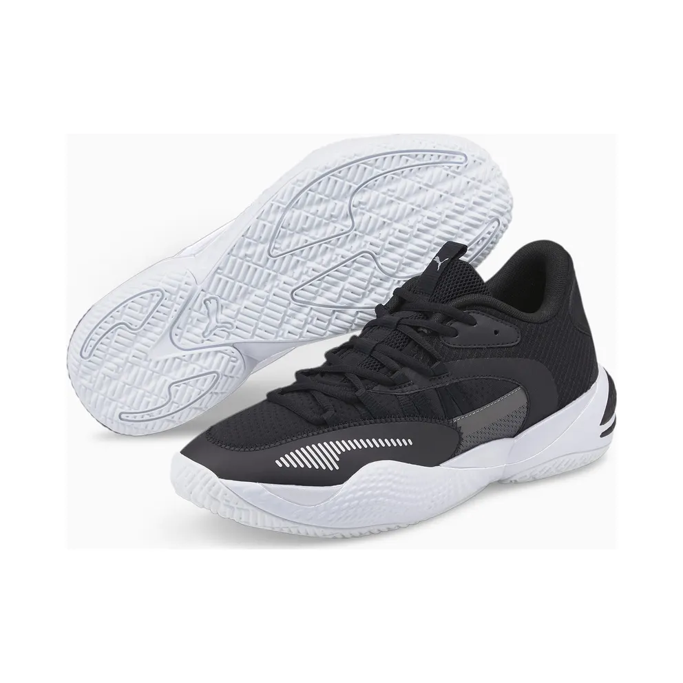 Puma Court Rider 2.0 Basketball Shoes White/Black (376646-09)