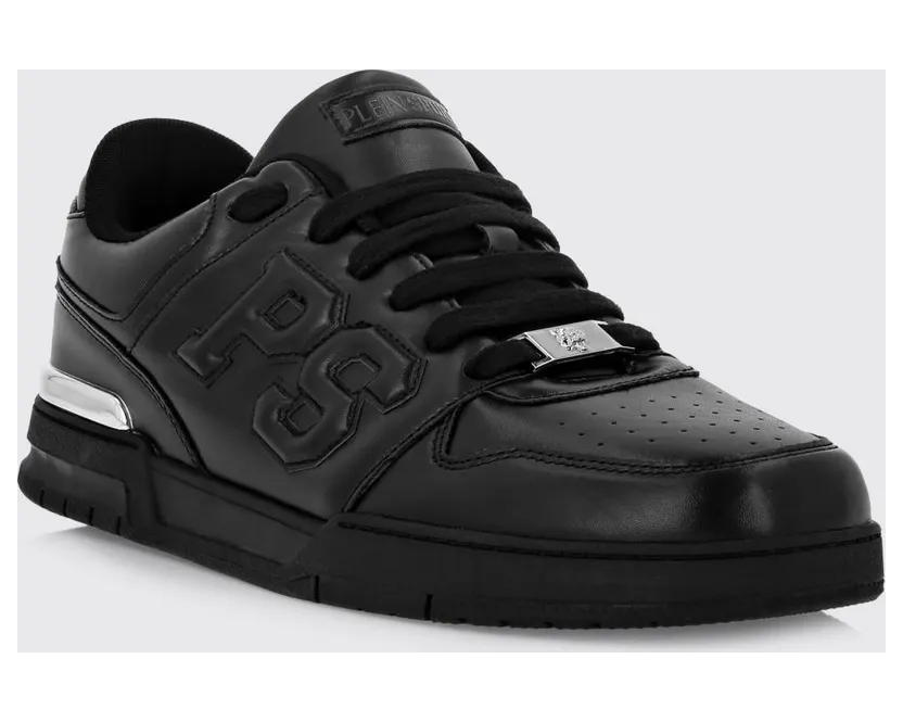 Plein Sport Andrika Leather Sneakers Black (FAESUSC0798SLE004N0202)