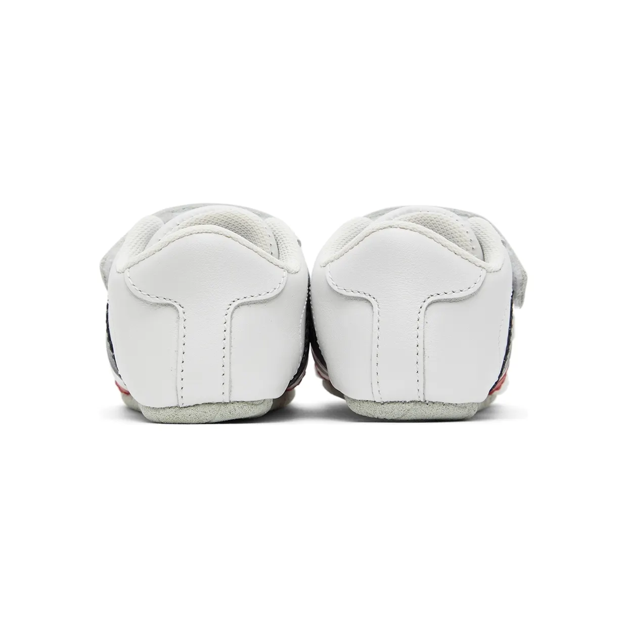 Moncler Enfant Baby White Stripe Sneakers (H19514M7000001AD1) (2)