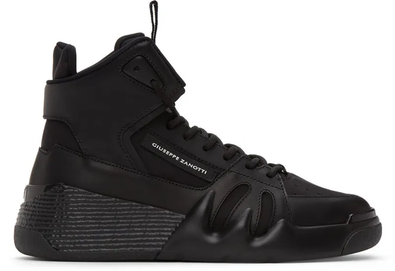 Giuseppe Zanotti Black Jupiter Talon High Top (RM00057-85508)