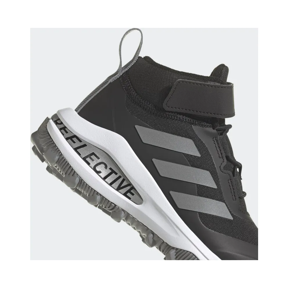 Adidas Fortarun All Terrain Cloudfoam Sport Running Elastic Lace and Top Strap Core Black / Silver Metallic / Cloud White (GZ1804)