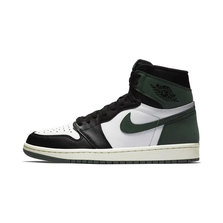 Air Jordan 1 Retro High OG Glay “Summit White / Black / Clay Green” (555088-135)