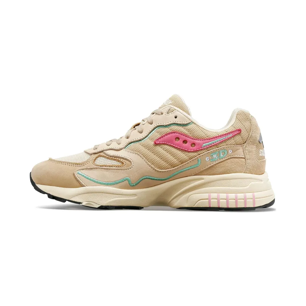 Saucony 3D Grid Hurricane Premium Cream Pink (S70670-5)