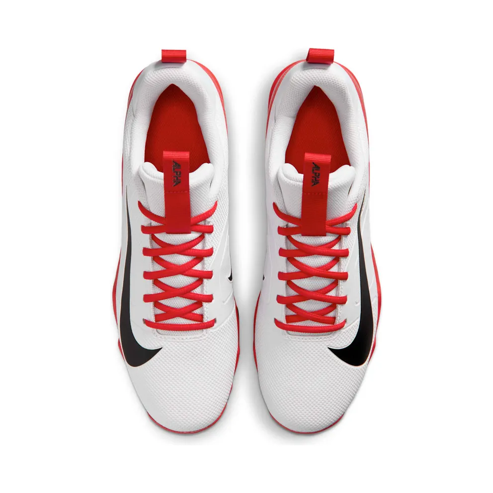 Nike Alpha Menace 4 Shark White University Red Black (HV8056-102)