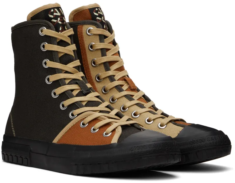 CamperLab Brown & Orange Color Block (K300388-002)