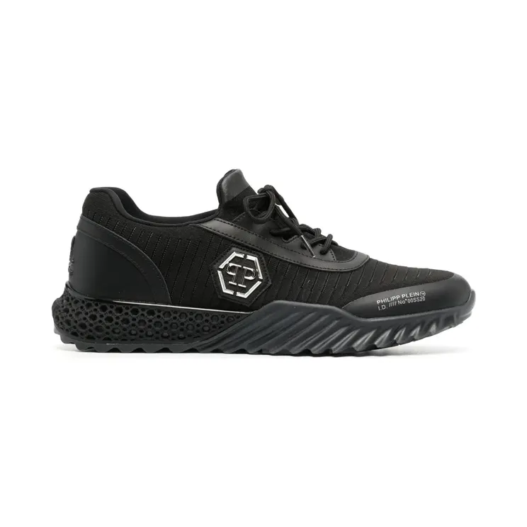 Philipp Plein Runner Hexagon low-top “Black” (LABSUSC0079PTE003N)