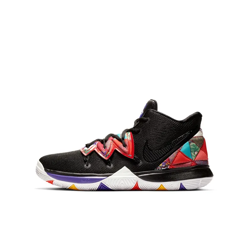 Nike Kyrie 5 Chinese New Year 2019 (GS) Black/Summit White-Black (AQ2456-010)