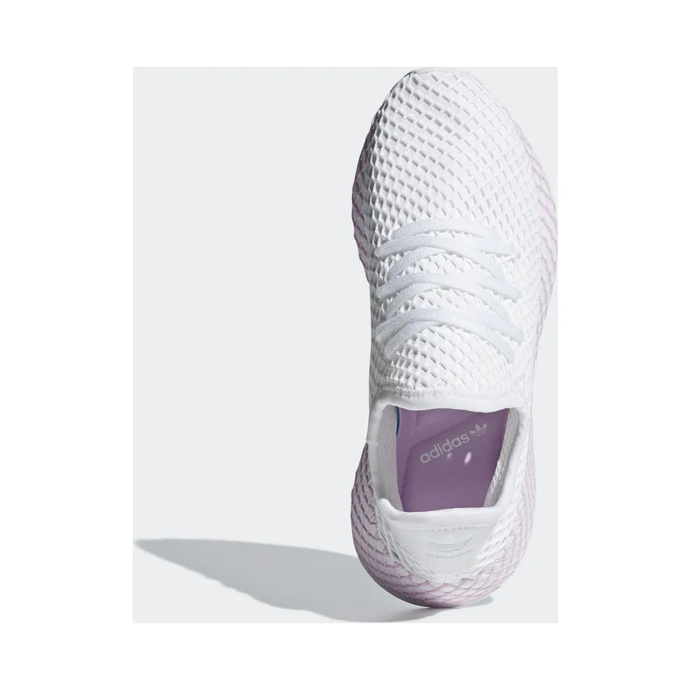adidas Deerupt Cloud White Clear Lilac (W) Cloud White/Cloud White/Clear Lilac (B37601)