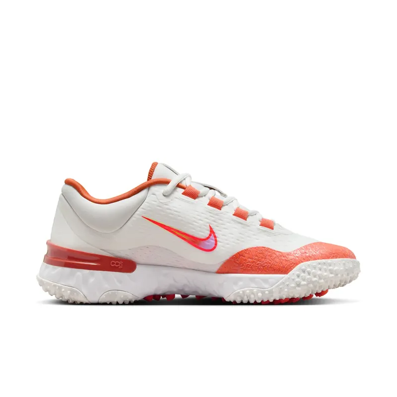 Nike Alpha Huarache Elite 4 Turf Summit White Light Wild Mango Vintage Coral Hyper Crimson (FD2746-101)