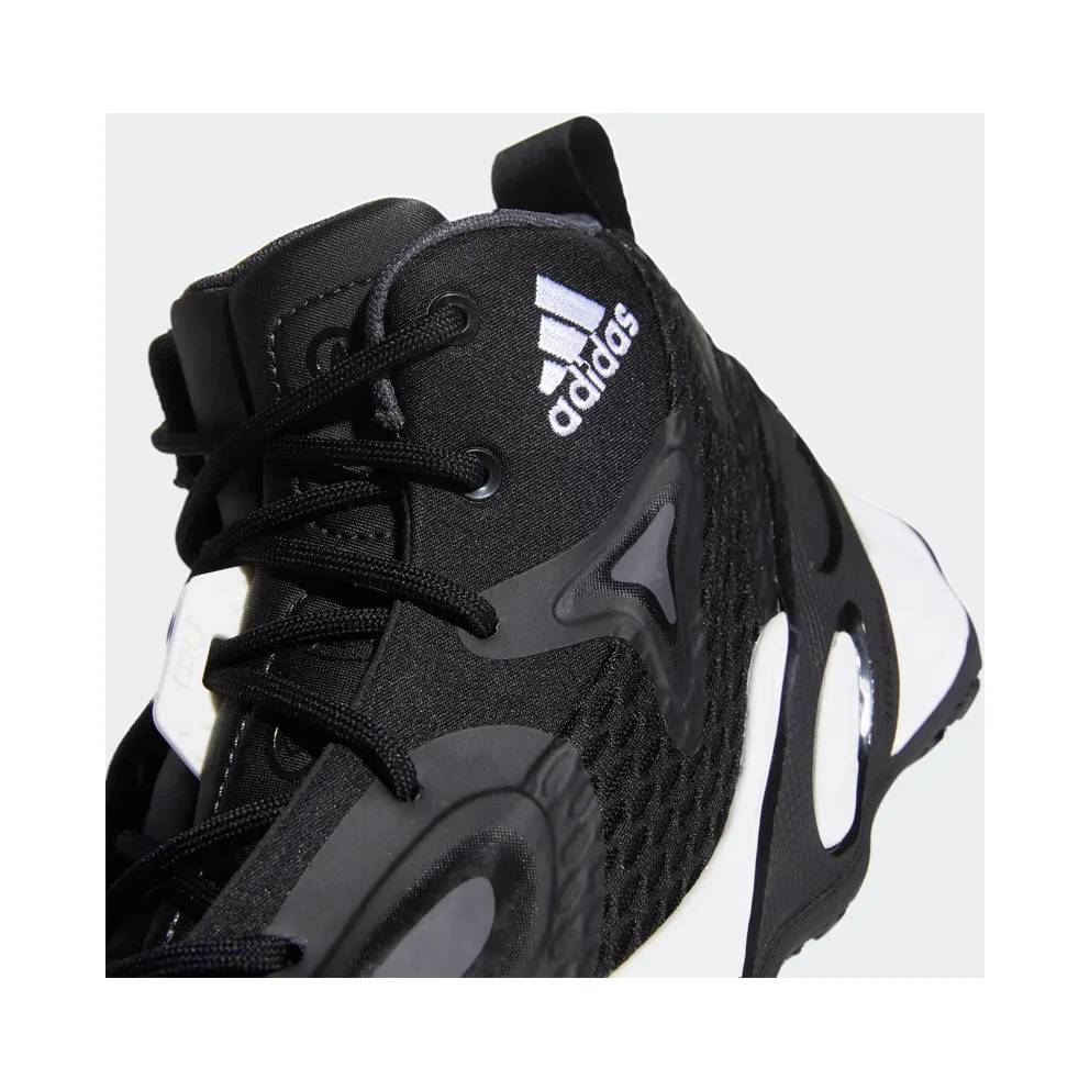 adidas Exhibit A Mid Core Black / Silver Metallic / Team Dark Grey (H67747)