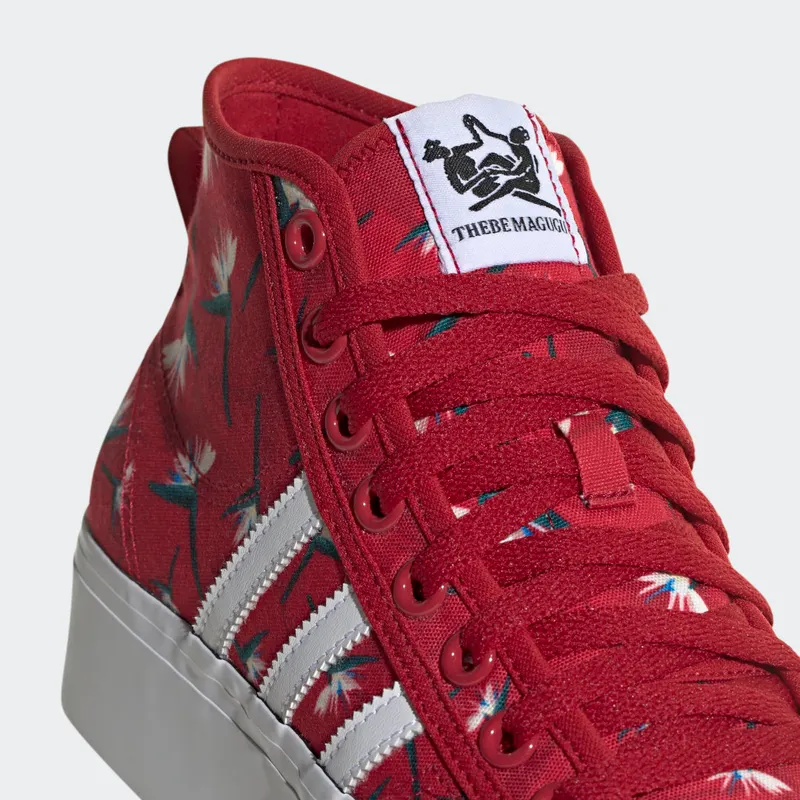 Adidas Nizza Platform Mid Thebe Magugu Power Red / Cloud White / Core Black (GY9561)