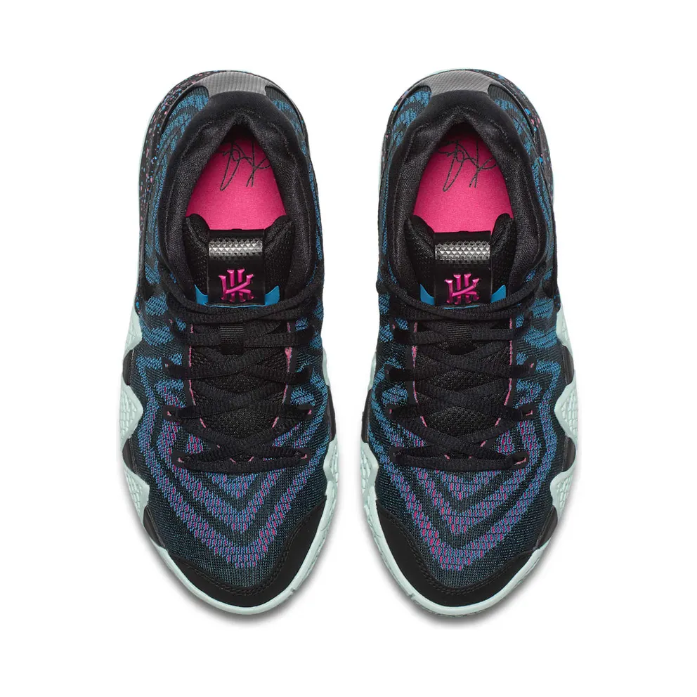 Nike Kyrie 4 80s Decades Pack (GS) Black/Black-Laser Fuchsia (AA2897-007)