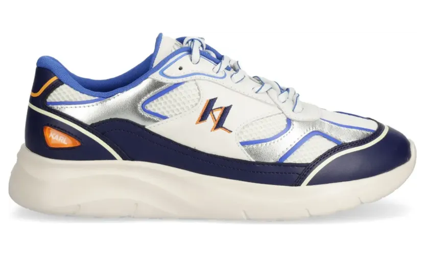 Karl Lagerfeld KL sneakers met monogram – Wit (KL53620)