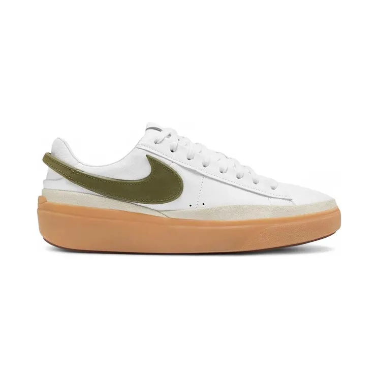 Nike Blazer Phantom Low White Medium Olive Gum (HF3119-103)