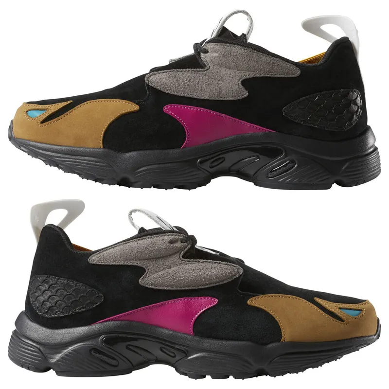 Reebok Daytona Experiment Pyer Moss Multi-Color Black/Brown-Grey-Pink (Other Brands Reebok)