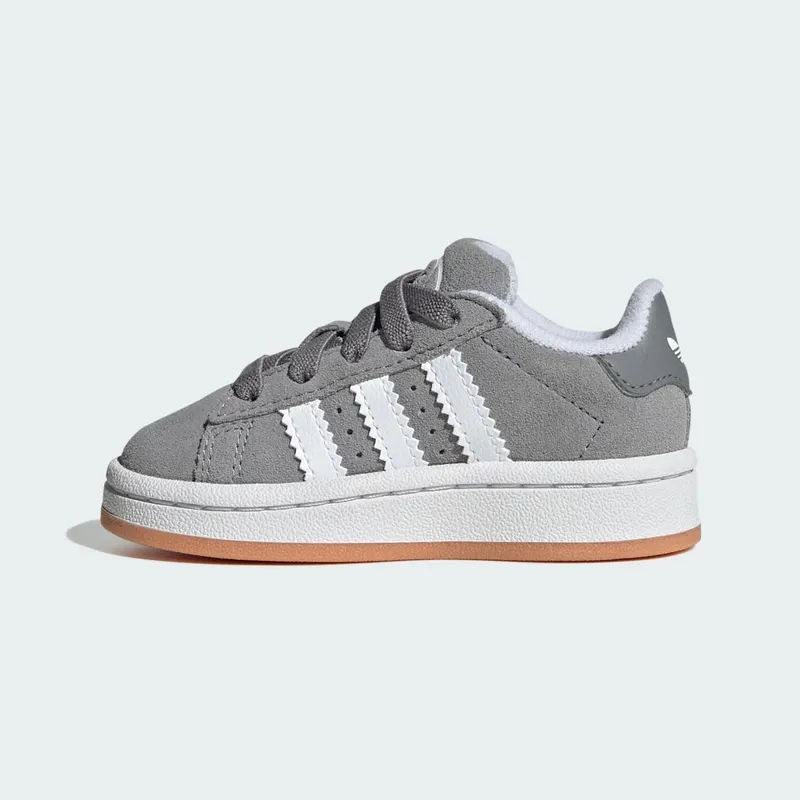 Adidas Campus 00s Comfort Closure Elastic Lace Kids Grey Three / Cloud White / Cloud White (IH8899)