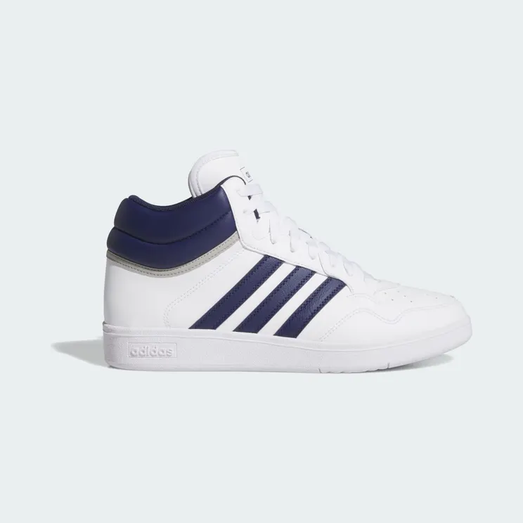Adidas Hoops 4.0 Mid Cloud White / Dark Blue / Grey Two (JQ9995)