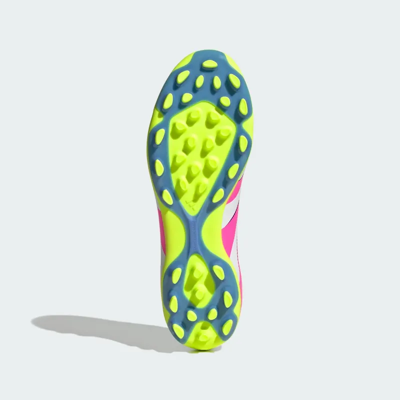 adidas Predator League AG Cloud White Lucid Pink Lucid Lemon (ID3836)