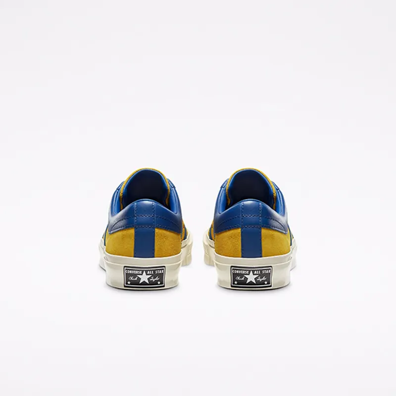 Converse One Star Academy Low Collegiate Suede Lemon Midnight Lake Lemon/Midnight Lake/Egret (167136C)
