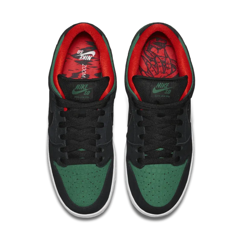 Nike Dunk SB Low Reptile Gucci Black/Black-Gorge Green (304292-055)