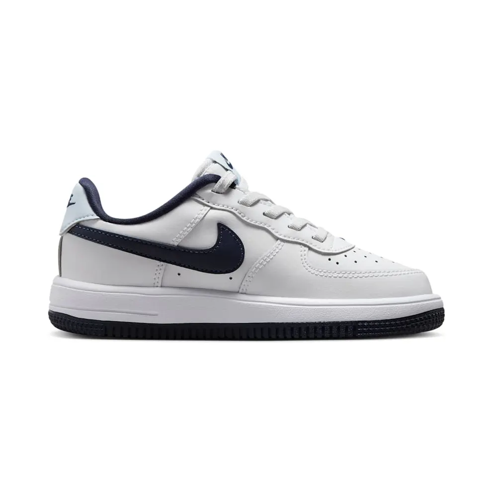 Nike Force 1 Low EasyOn PS “White Football Grey Midnight Navy” (FN0237-104)