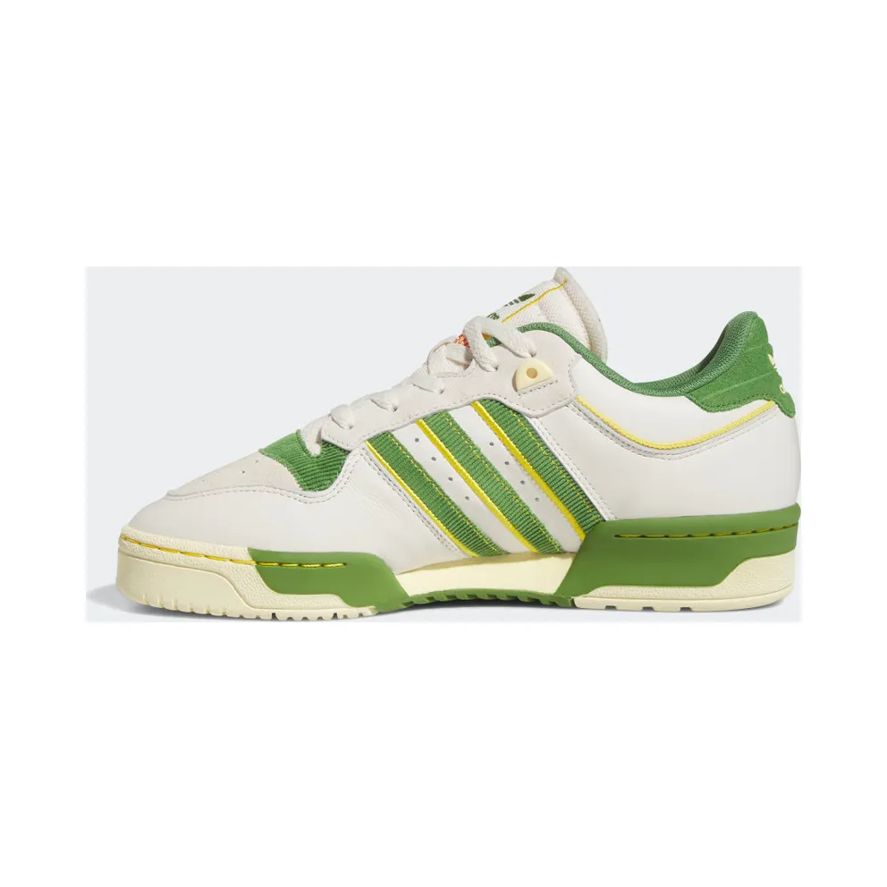 Adidas Rivalry Low 86 Chalk White / Crew Green / Hazy Yellow (FZ6318)