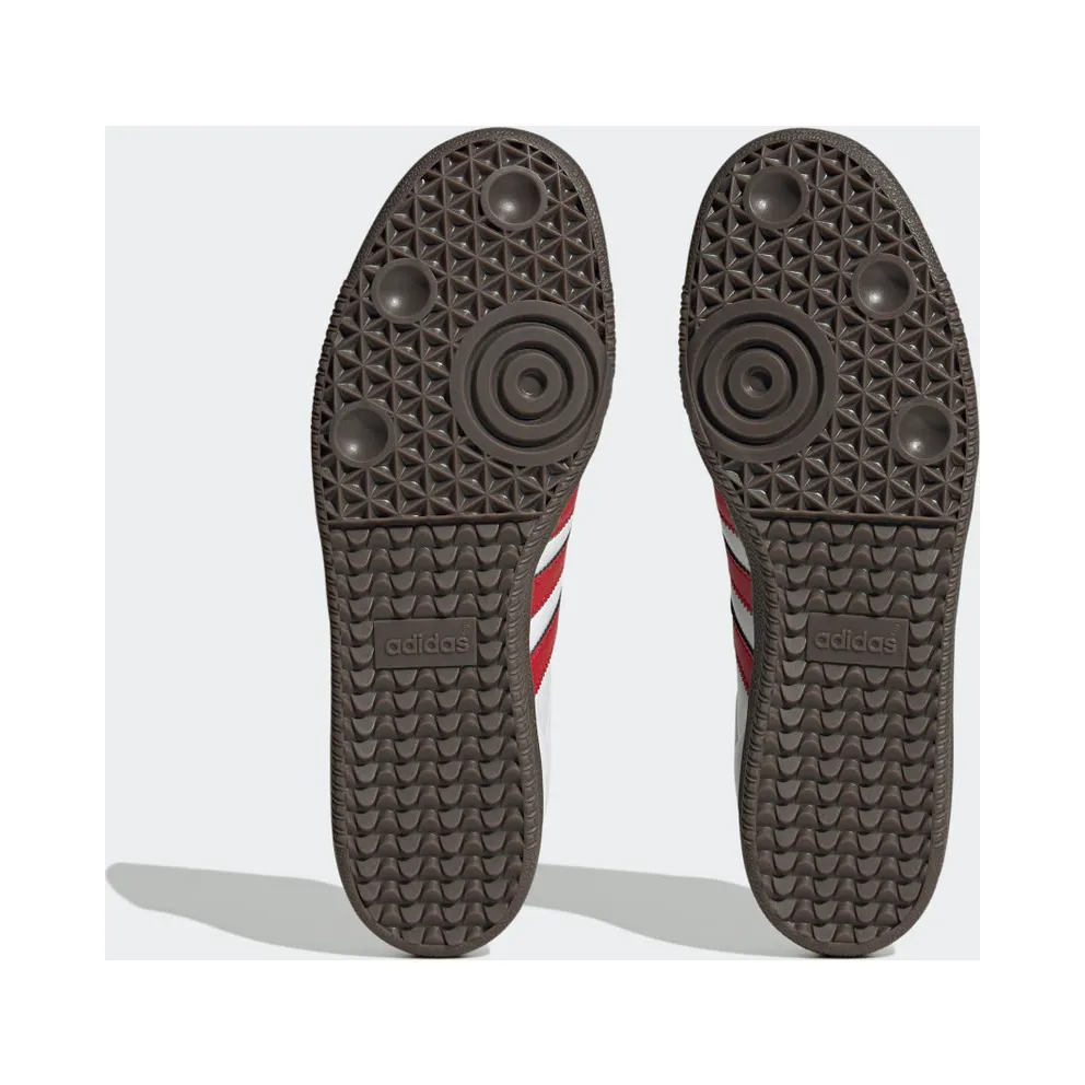 adidas Samba OG White / Better Scarlet / Gum 5 (IG1025)