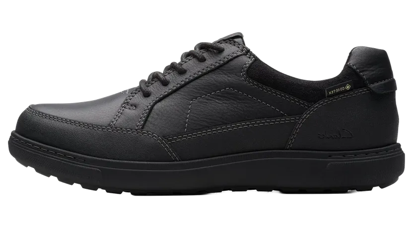 Clarks Mapstone Lo Gore-Tex “Black Leather” (26180265)