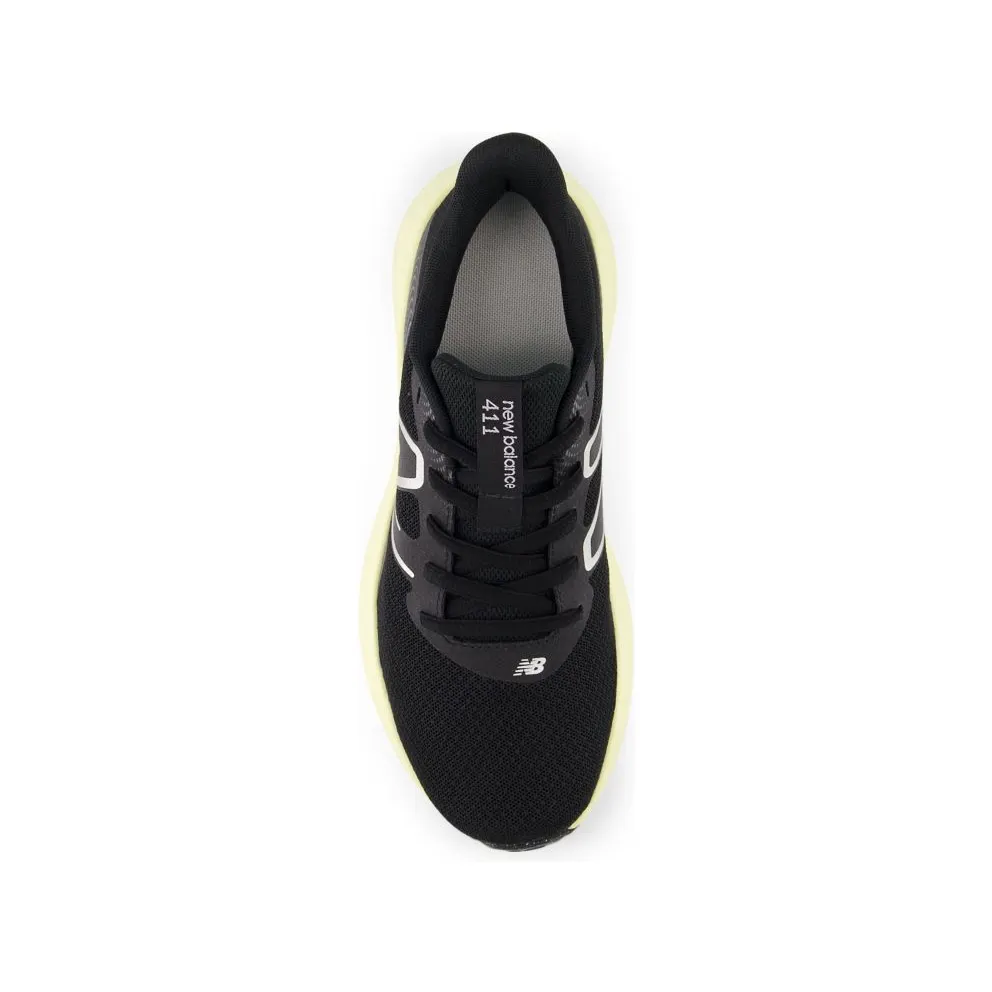 New Balance Fresh Foam 411 v3 Black Yellow White (W411RP3)