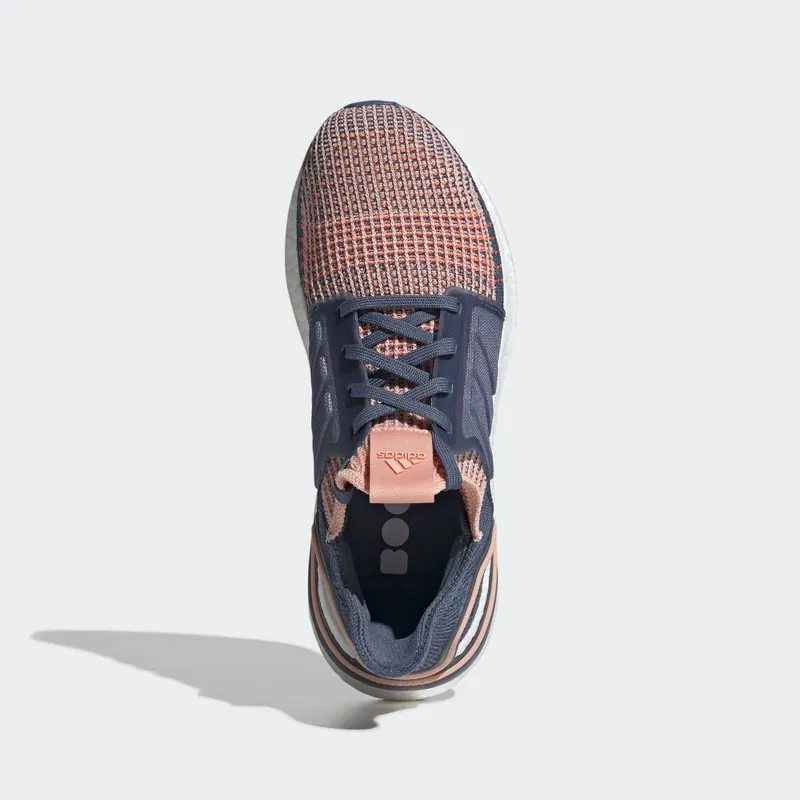 adidas Ultra Boost 19 Glow Pink (W) Glow Pink/Tech Ink/Solar Orange (G54013)