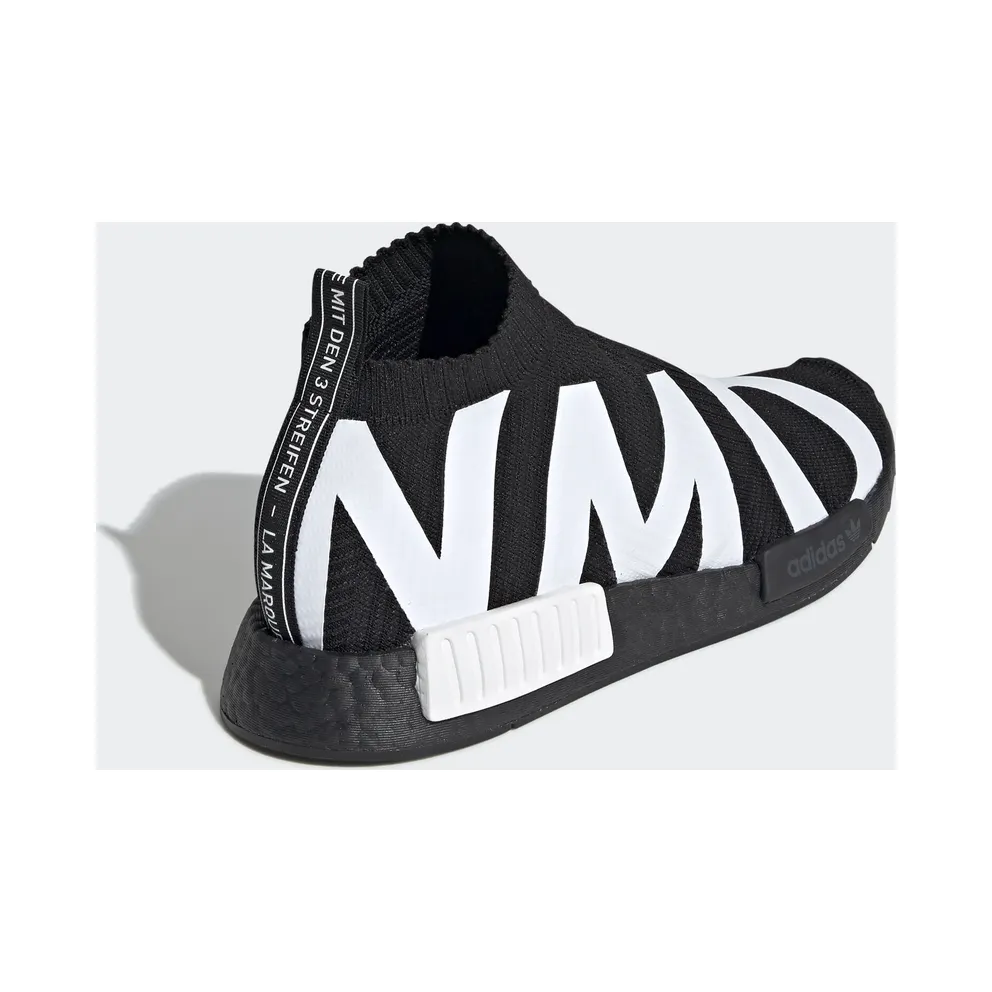 adidas NMD CS1 Bold Branding Black Core Black/Cloud White/Core Black (EG7539)