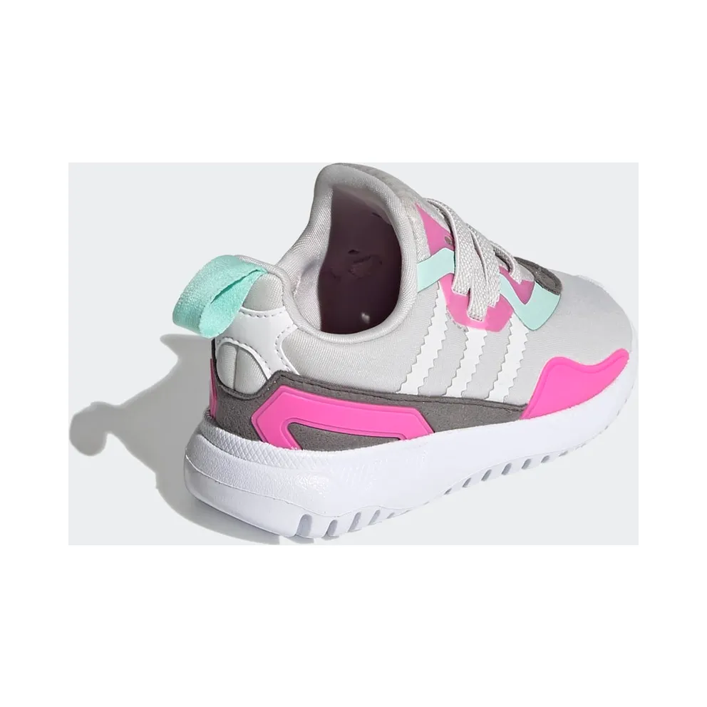 adidas Originals Flex Grey One / Cloud White / Screaming Pink (FX5329)