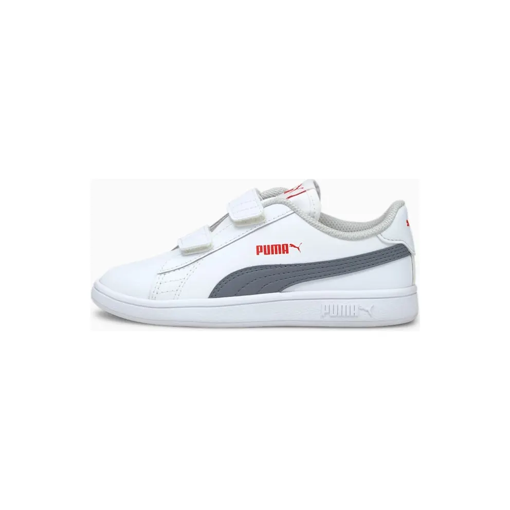 PUMA Smash V2 Kids’ White/Flint Stone (365173-25)