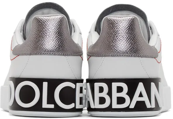 Dolce & Gabbana White & Silver Portofino (CK1587-AH527)