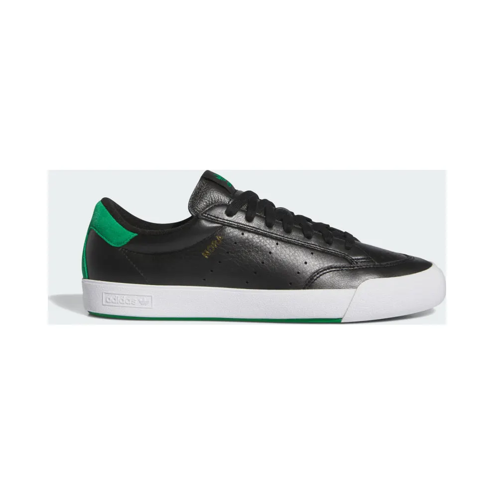 Adidas Nora Signature Skateboarding Shoes Core Black / Green / Cloud White (IF2070)
