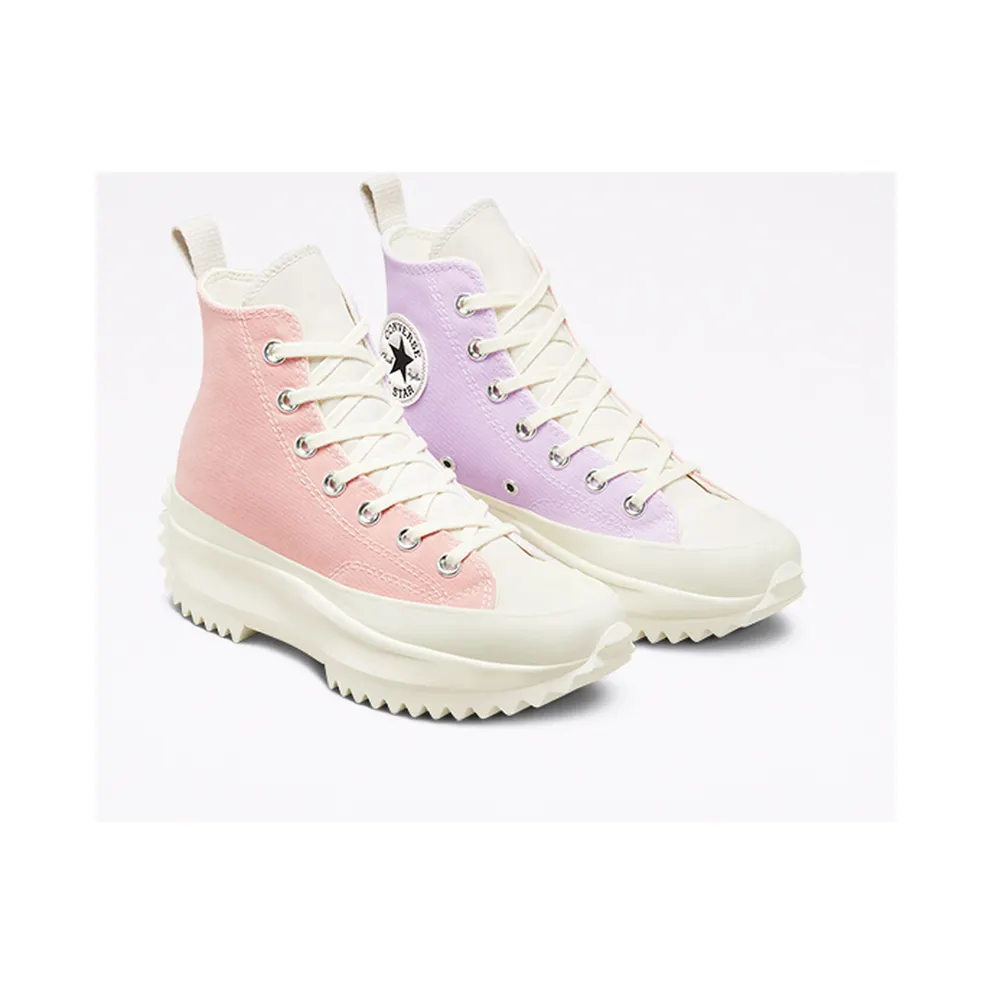 Converse Run Star Hike Platform Tri-Panel Color Block Pink Clay/pale Amethyst/egret (A01582C)