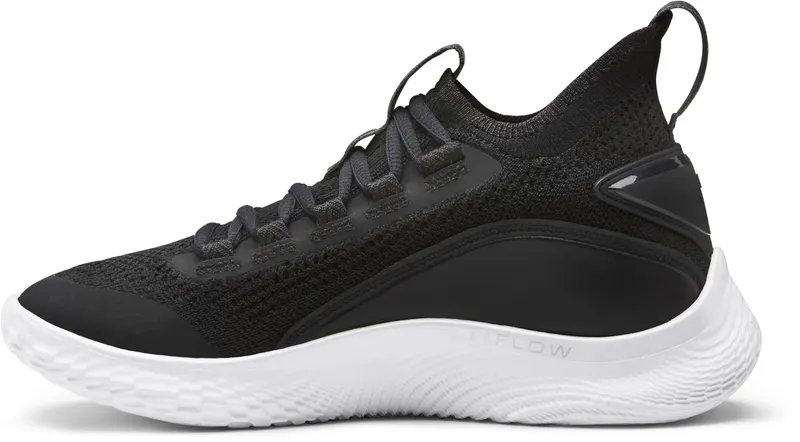 Under Armour Basketball Shoes Grade School Curry Flow 8 Black (3023527-002)