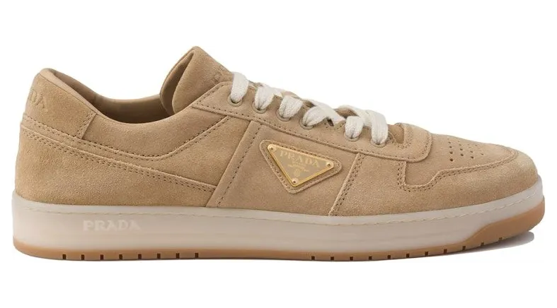 Prada Downtown Delavé Low Top Sneakers Ecru (2EE364_Z5O_F0379_F_D002)