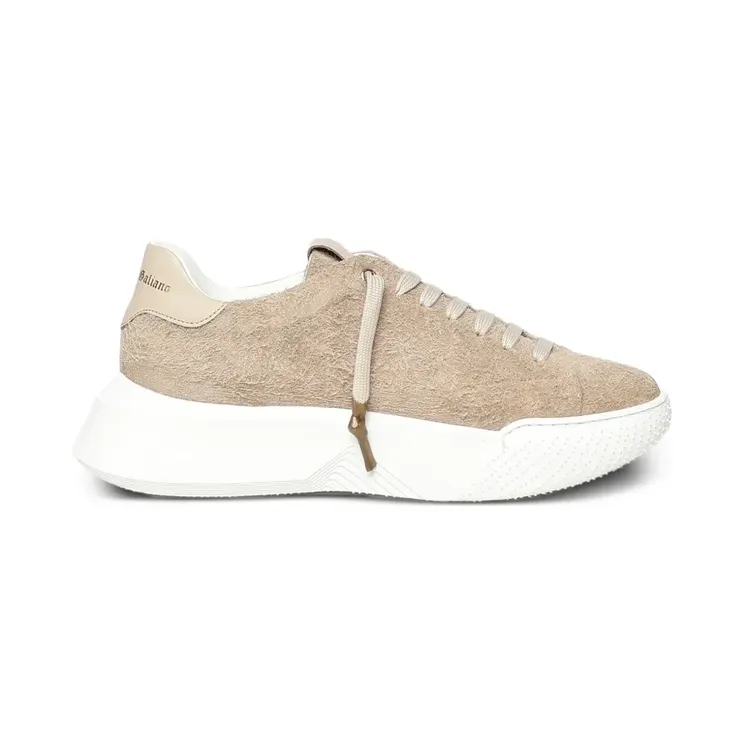 Giuliano Galiano Nemesis Sneakers aus Wildleder – Nude (NEMESIS2SUEDESAND)