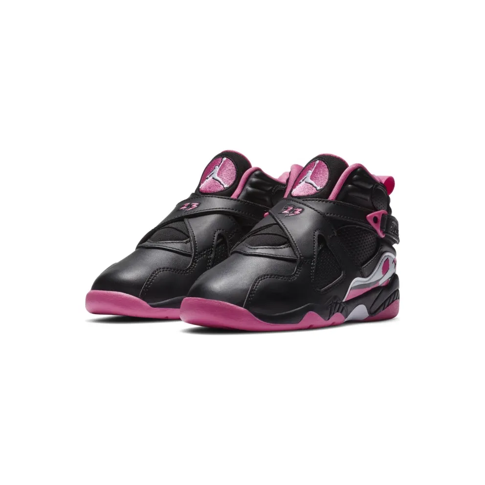 Jordan 8 Retro Pinksicle (PS) Black/White-Pinksicle (580529-006)