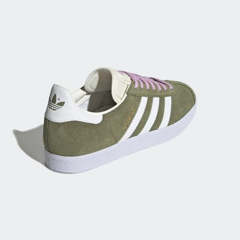Adidas Gazelle Focus Olive / Cloud White / Off White (GX2055)